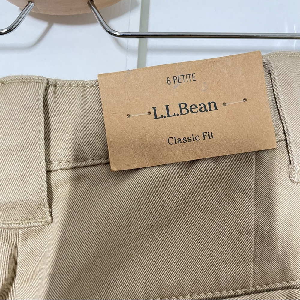 L.L. Bean Classic Fit Chino Pants size 6P NWT - Picture 4 of 6